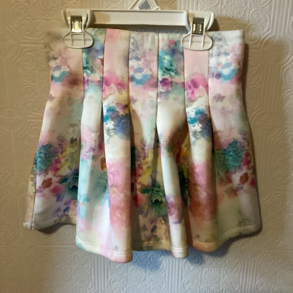 Pastel Floral Skirt